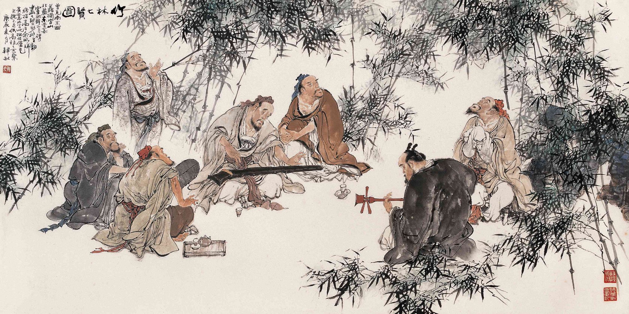 Meet the Hippies of China: The Seven Bamboo Sages